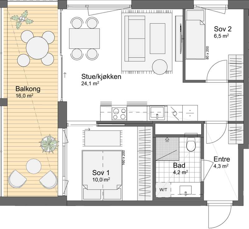 Plantegning 1